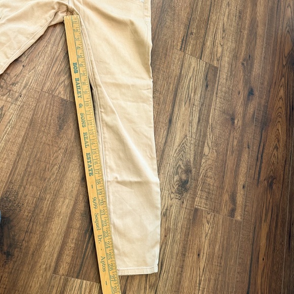 AG Adriano Goldschmied Pants Womens 30 Beige Ankle Leggings Super Skinny Adult - Picture 9 of 11